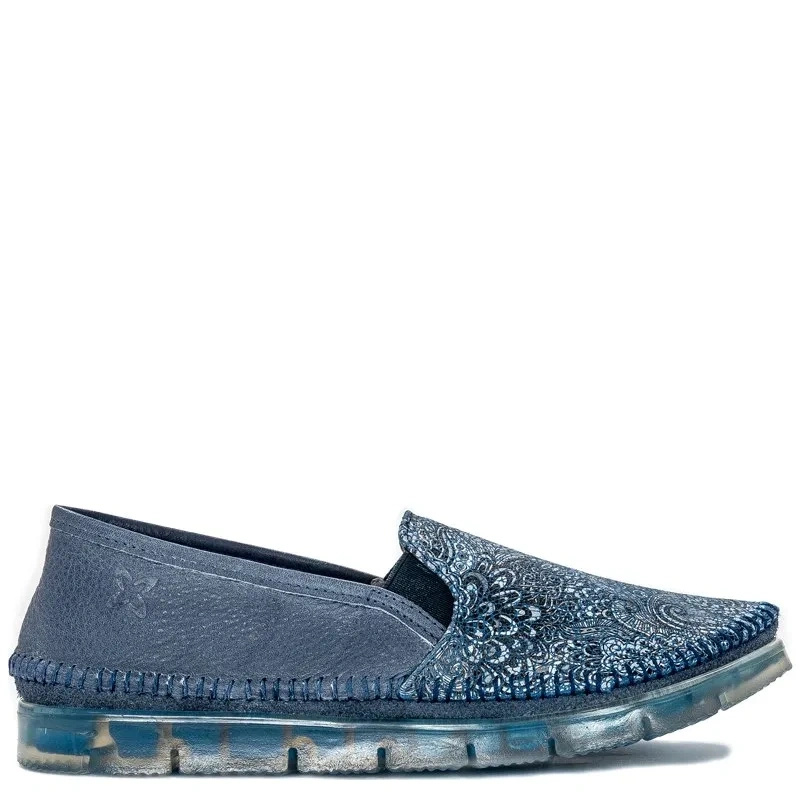 Maciejka Navy Low Shoes 03512-45/00-0