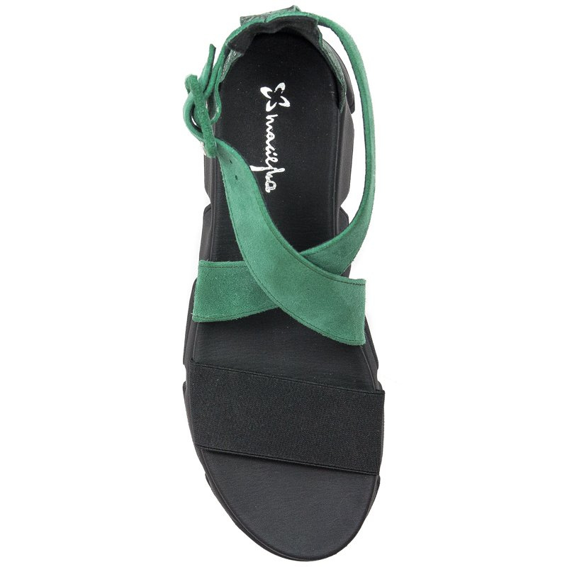 Maciejka Green women's Sandals