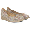  Maciejka Women's Half-Shoes Beige Flowers