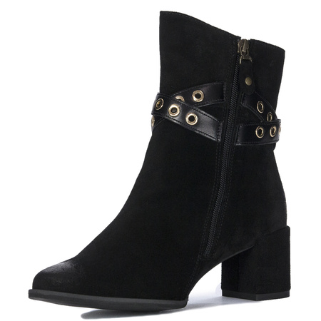 Maciejka Black Women's Boots 06679-01/00-7