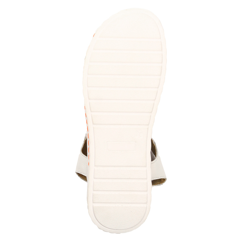 Maciejka Women's Leather White Sandals