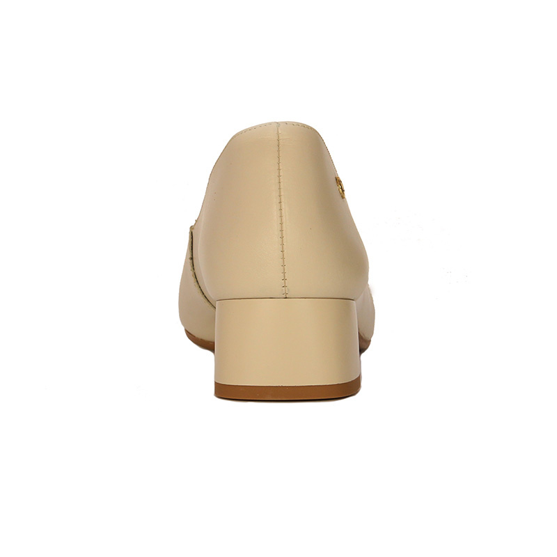 Maciejka Women's Light Beige Leather Pumps