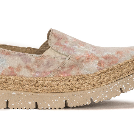 Maciejka Women's Leather Espadrilles Beige