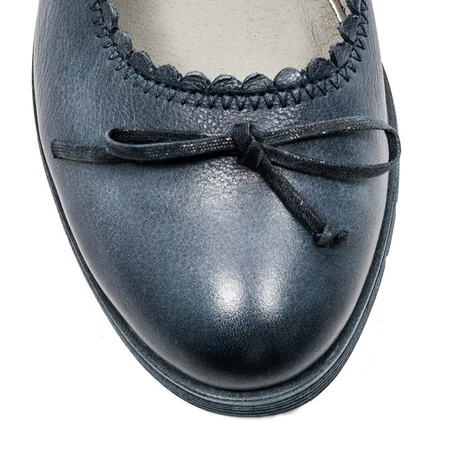 Maciejka Navy Blue Low Shoes 03469-17/00-5