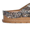 Maciejka Brown Women's Leather Slides