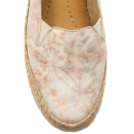 Maciejka Women's Leather Espadrilles Beige