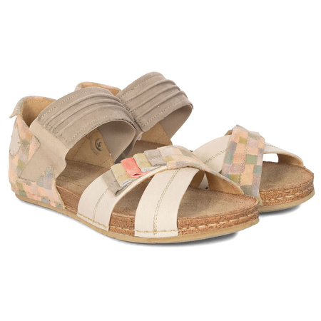 Maciejka Dark Beige Sandals 03375-10/00-5