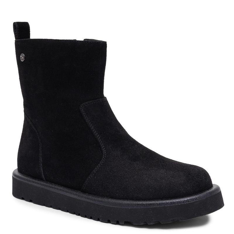 Maciejka Leather Ankle Boots Classic Elegant Black K7800-01/00-7