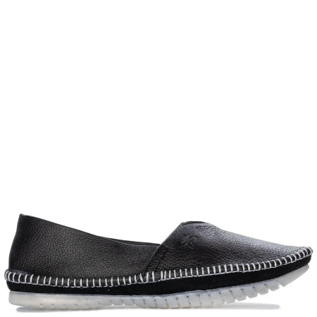 Maciejka Women's Leather Half Shoes Black 