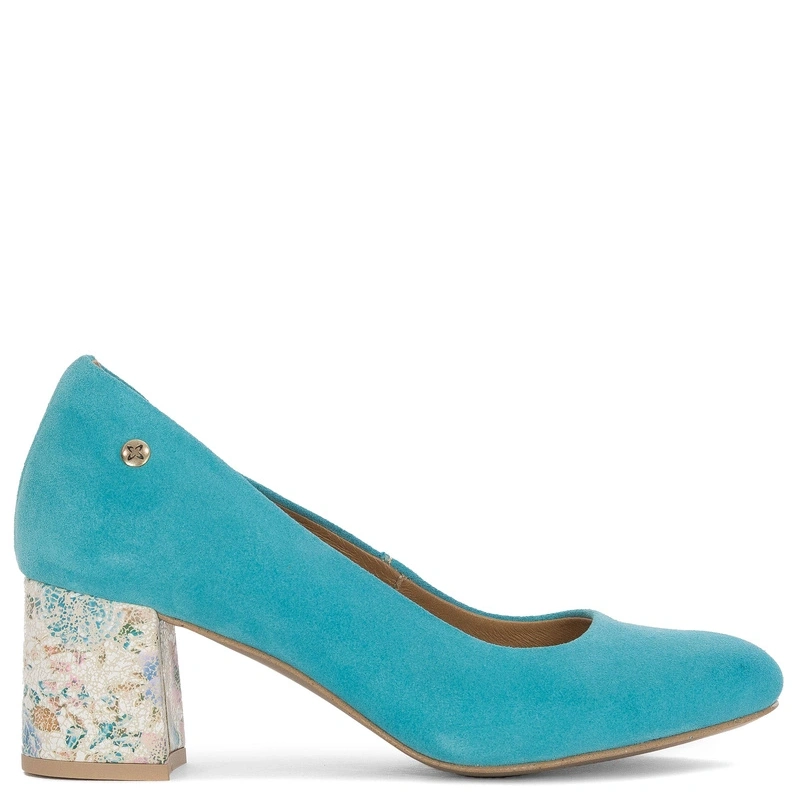 Maciejka Light Blue Pumps
