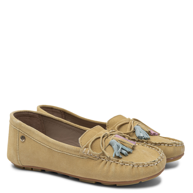 Maciejka Women's Yellow Shoes with Tassels PR767-07/00-1