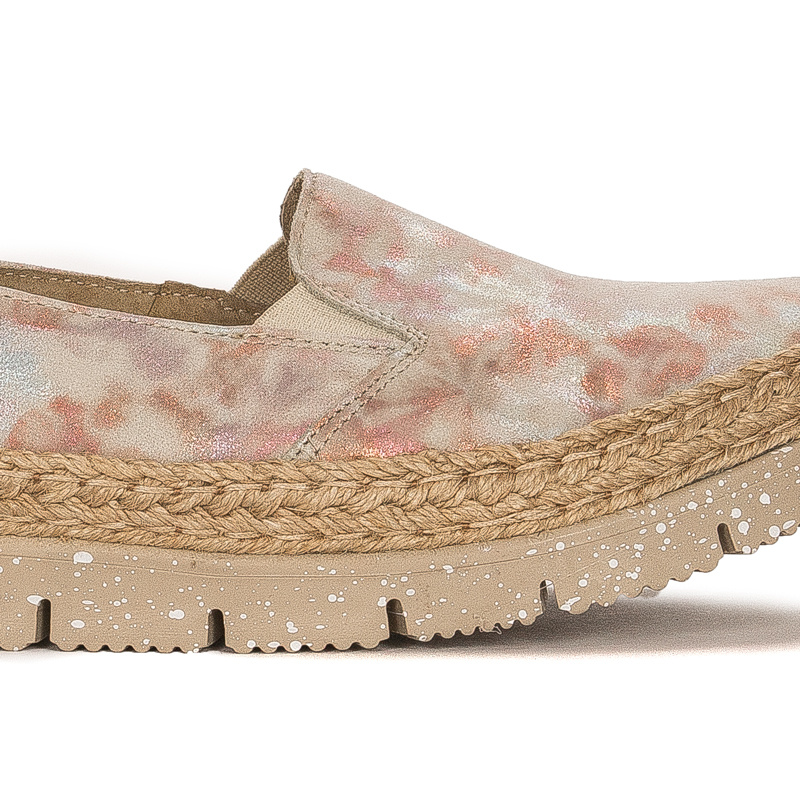 Maciejka Women's Leather Espadrilles Beige