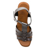 Maciejka Graphite Women's Leather Sandals