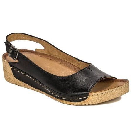 Women's Sandals Maciejka Leather Black