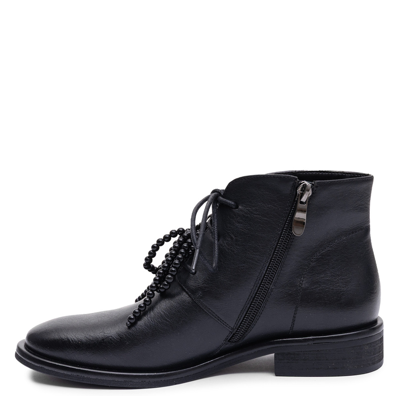 Maciejka Women's Leather Ankle Boots Black K7787-01/00-7