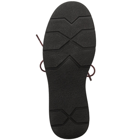 Maciejka Leather Lace-Up Low Shoes Platform Burgundy K7189-23/00-1