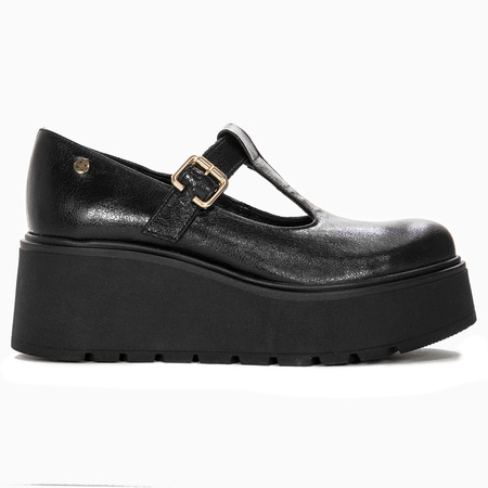 Maciejka Women's low shoes Black leather 6271A-01/00-1