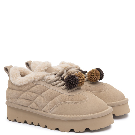 Maciejka Women's Snow Boots Light Beige D7867-22/00-4