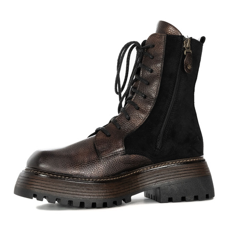 Maciejka Women's Insulated Brown Ankle Boots