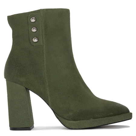 Maciejka 06225-24/00-7 Green women's Boots