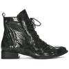 Maciejka Green Leather Women's Boots