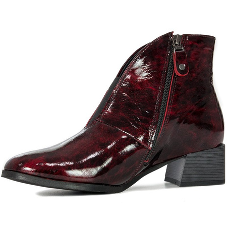 Maciejka Burgundy Boots 04777-23/00-3