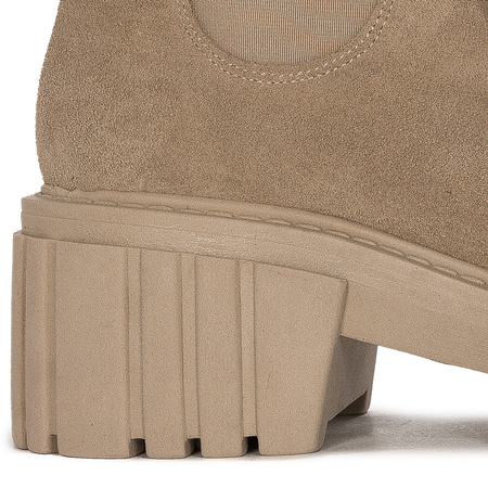 Maciejka Beige Corda women's Boots 2857J-04/00-8