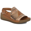 Maciejka Women's Leather Copper Sandals