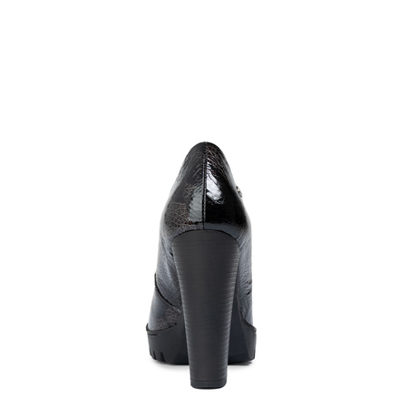 Maciejka Premium Leather Pumps on Block Heel and Platform 2629W-06-00-1