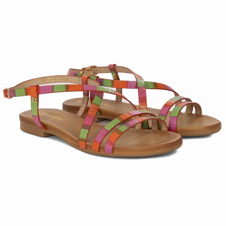 Maciejka Women's Leather Sandals Multicolor
