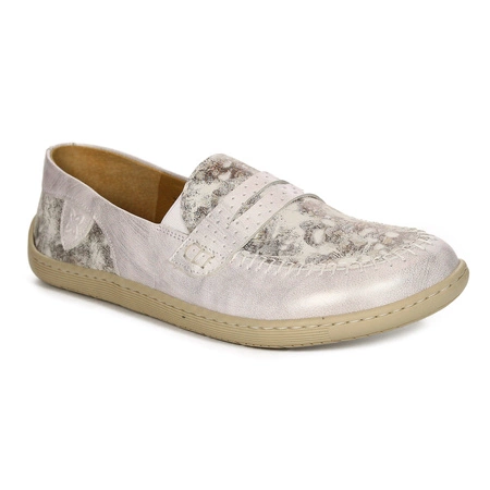 Maciejka Women's Low Shoes Beige Flowers