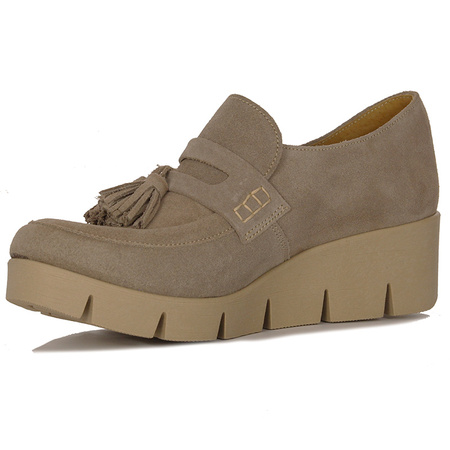 Maciejka Women's Beige Flat Shoes