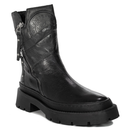 Maciejka Black+Silver Women's Boots