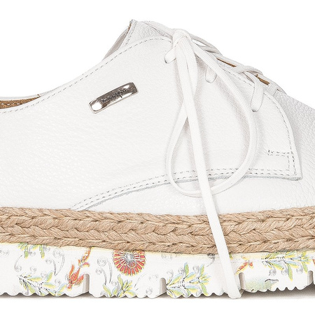 Maciejka White Espadrilles 02936-11/00-5