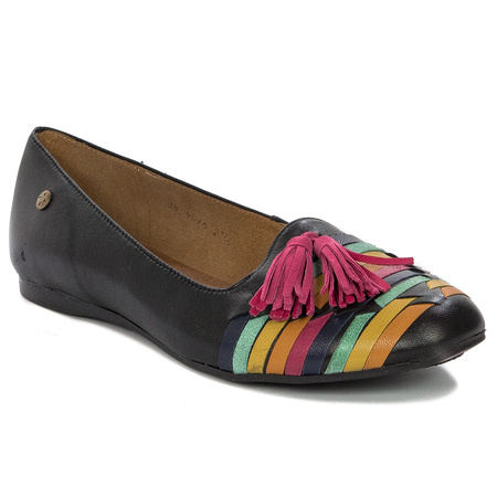 Women's Leather Black Shoes