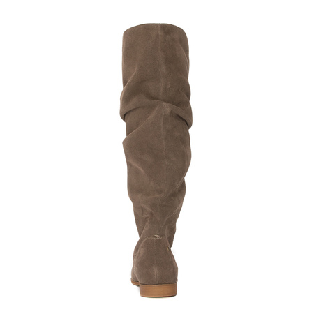 Maciejka Beige Knee-High Boots 05790-04/00-6