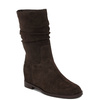 Maciejka Ankle Boots Suede Leather Hidden Wedge Slip-On Brown K7211-02/00-8