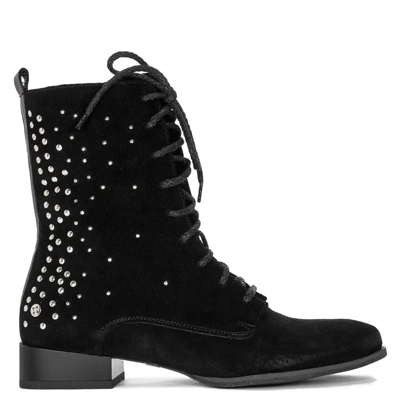 Maciejka Black Leather Boots 05681-01/00-3