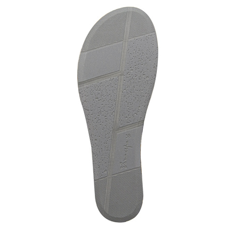 Maciejka Genuine Cut-Out Leather Shoes Peep-Toe Silver 3426S-35/00-6