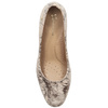 Maciejka Women's Leather Beige And Gold Pumps