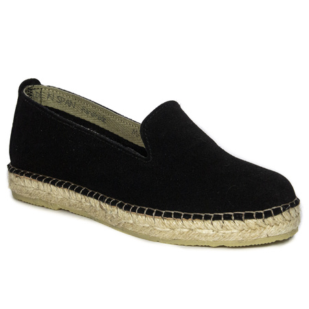 Maciejka Slip-On Platform Espadrilles Suede Black F6530-01/00-1