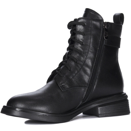 Maciejka Ankle Boots Leather Lace-Up Black N3113-01/00-8
