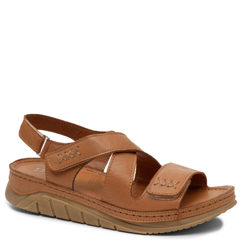 Maciejka Women's Leather Sandals With Velcro Ginger L4496-29/00-1