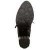 Maciejka Women's Leather Boots Brown + Maroon