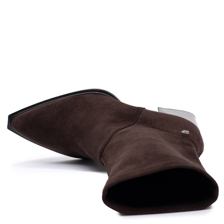 Maciejka Insulated Heeled Boots Chocolate Brown K7804-21/00-7
