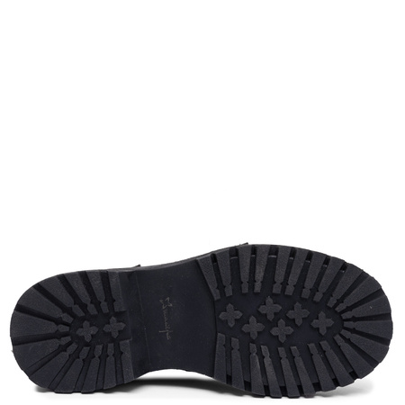 Maciejka Leather Lace-Up Platform Boots Black K7749-01/00-7