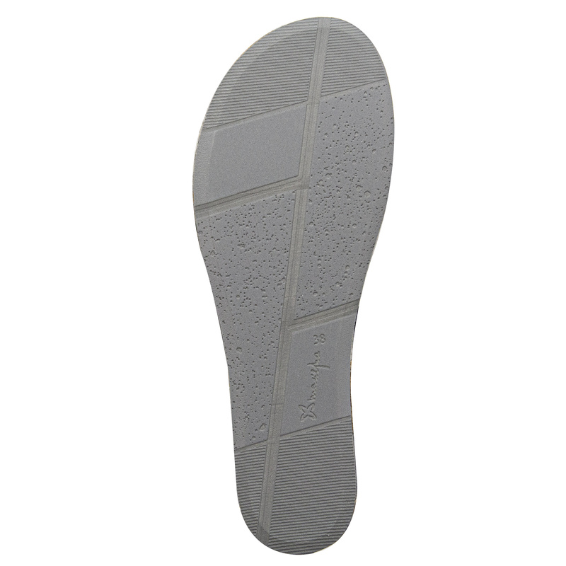 Maciejka Genuine Cut-Out Leather Shoes Peep-Toe Silver 3426S-35/00-6