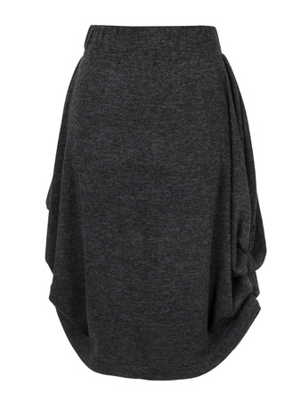Silvia Graphite Knitted Skirt