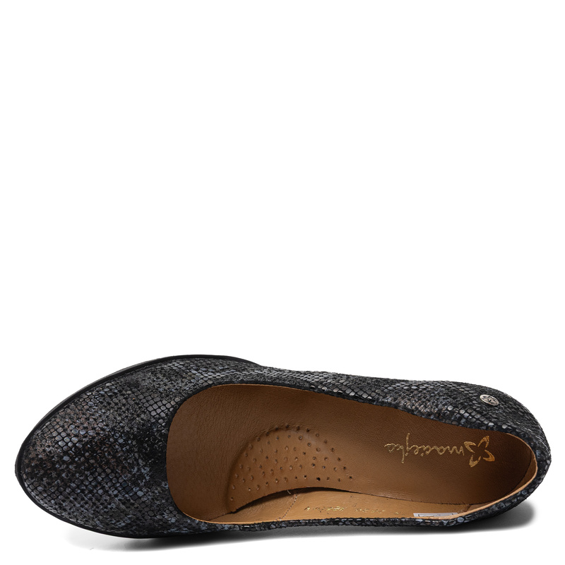 Maciejka Leather Platform Pumps Black 2629W-07/00-1