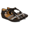 Maciejka Women's Leather Sandals Black